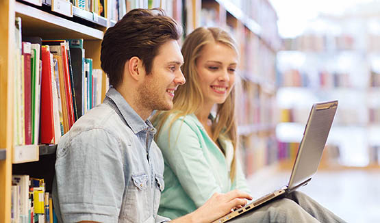 Student with a Laptop 