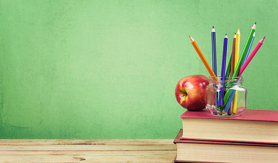 Books and Pencils